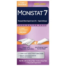 Monistat 7 Combination Pack Applicator+Cream Kit