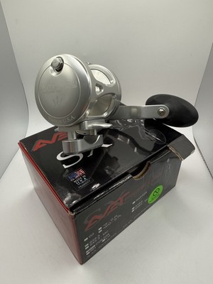Avet SXJ5.3 G2 NGP Single Speed Lever Drag Reel - Right Hand - SILVER