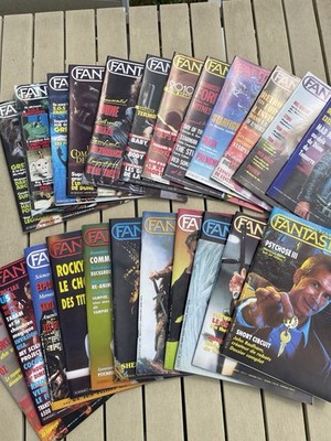 Lot 23 Magazine L ecran Fantastique 1984-86 komplette Serie 49-71