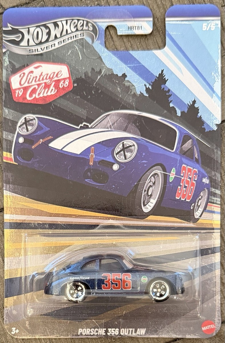 Hot Wheels 2026 Silver Series 1968 Vintage Club Porsche 356 Outlaw