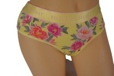 .VTG VICTORIA'S SECRET COTTON LOGO HIPHUGGER PANTY M XL