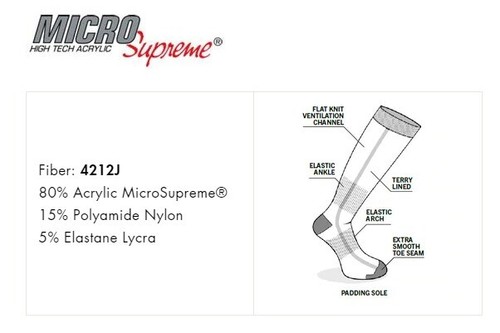 TODDLER KIDS EUROSOCK “SNOW BASE OTC” SKI SOCKS (PINK/WHITE) 2XS SIZES 11.5-13.5 - Picture 2 of 2