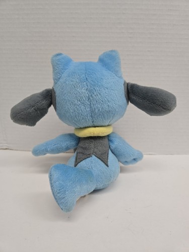 Pokemon Riolu 7" Peluche Seduto di Tomy Peluche Giocattolo 2017 - Foto 4 di 8