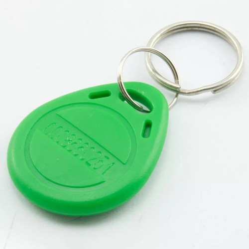 100 X 125Khz RFID Proximity ID Card Token Tags Key fobs Keyfobs - Picture 4 of 8