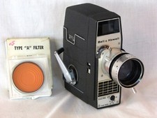 Vintage Bell  Howell 310F 8mm Film Movie Camera  Type A Filter