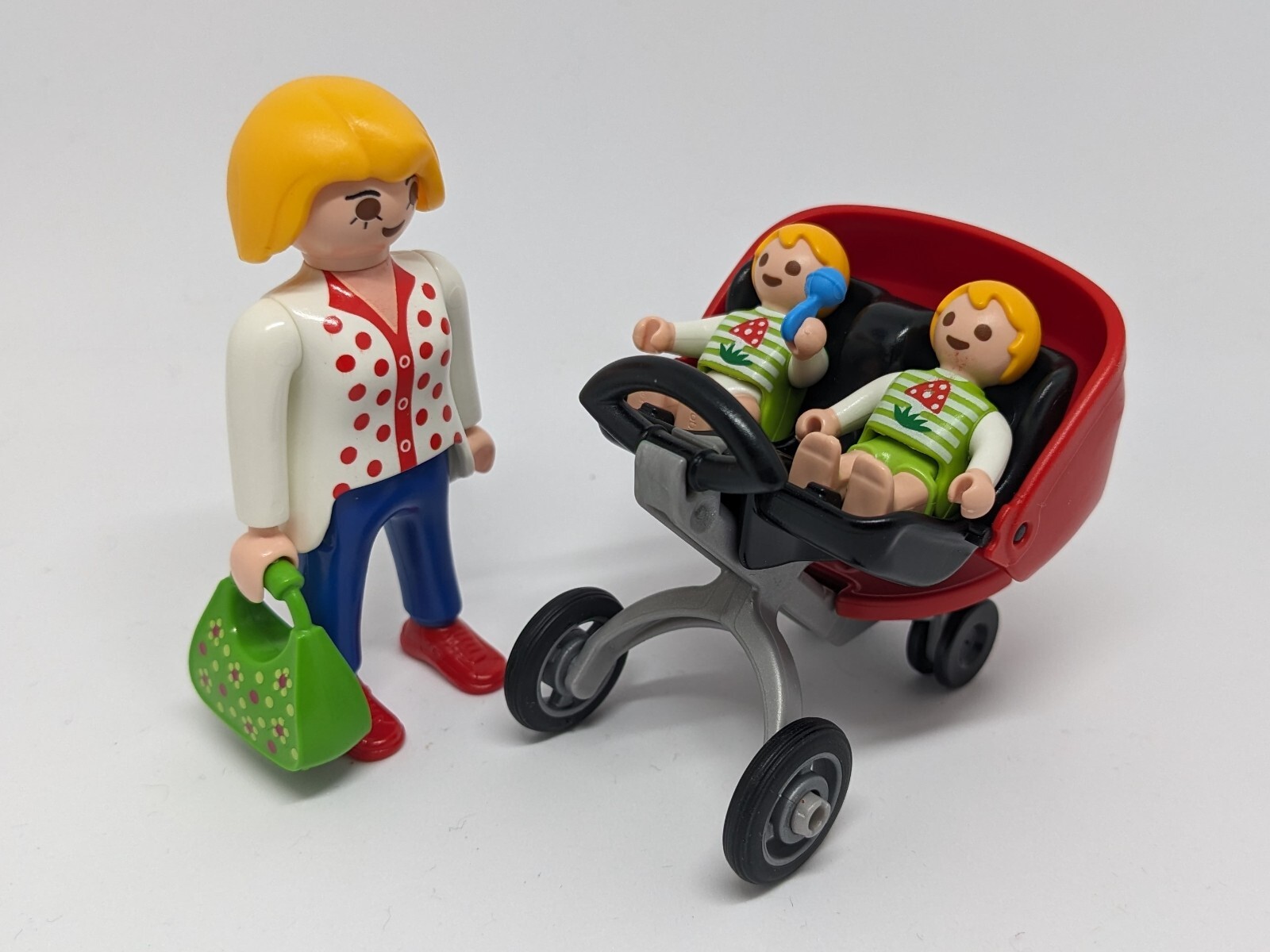 Playmobil 5573 – Mother with Twin Stroller