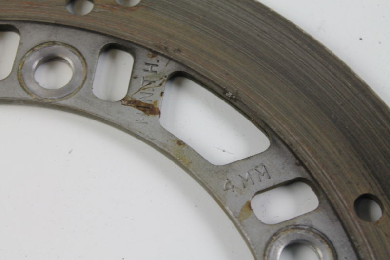 れいたん　900×600 右のみ 1988-97 Kawasaki ZX600C ZX6 Ninja 600R Right Front Brake Rotor 88