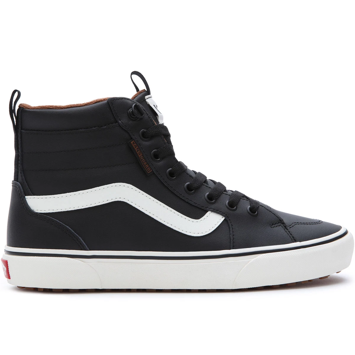 High top clearance black vans mens