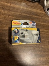 Kodak High Definition One-Time-Use Camera 27 Exposures 400 Film NOS