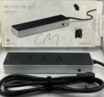 EVE SYSTEMS 20EBA4101 CONNECTED SMART TRIPLE OUTLET ENERGY STRIP