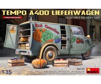 Miniart 1:35 Tempo A400 Lieferwagen GemüSehandel Bausatz 550038049