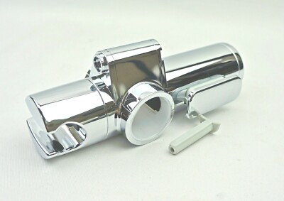 Verchromte höhenverstellbare Gleitstange Erhöhungsschiene Klemme (D576)
