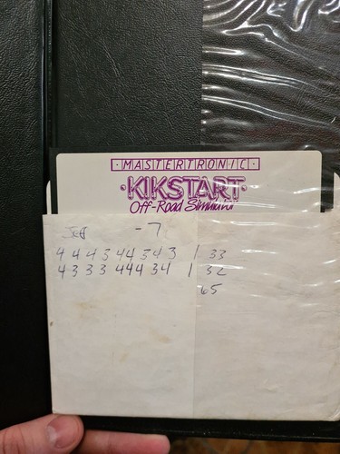 Kikstart Off-Road Simulater ICD 0056 Mastertronic for Commodore 64 Diskette - Picture 3 of 3
