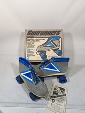 Vintage unisex 1980 Mattel Sunrunners Roller Skates 1820-0910 Men 9 women 11 MAG