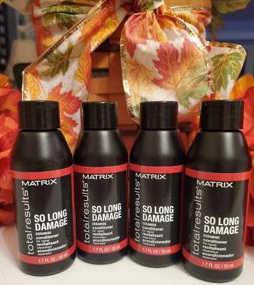 Matrix ~  Total Result So Long Damage  Conditioner 1.7 fl oz   Lot of 4
