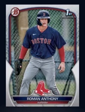 2023 Bowman Chrome 1st Prospect Rookie RC- ROMAN ANTHONY (TOPPS Bunt DigitaICard