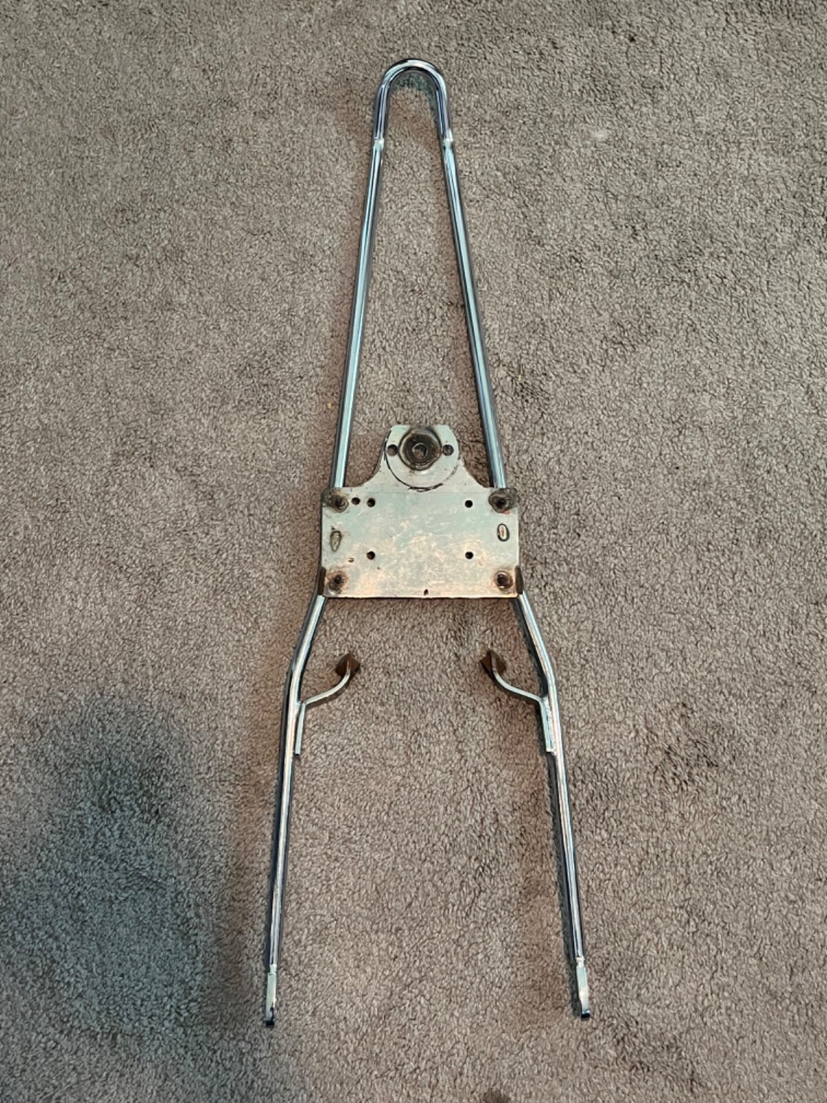 Hardtail rigid frame sissy bar eBay