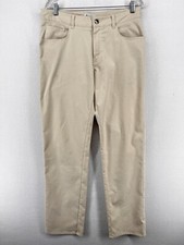PETER MILLAR Pants Mens 34x32 EB66 5 Pocket Golf Performance Stretch Chino Beige