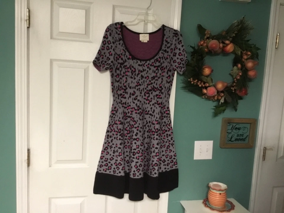 HERMOSO Vestido Para Mujer Kate Spade Cyber Cheetah Talla Mediana (CON56)
