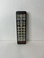 Hy-Tek BW-1220-US Big Button Universal Remote Control Tested Working