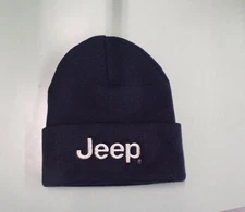 JEEP Knit Beanie Cap Hat Cherokee Wrangler Patriot Commander Comanche Renegade