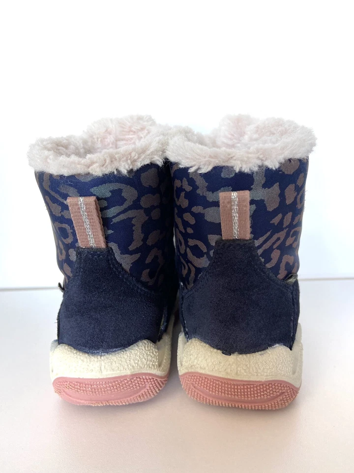 Superfit 24 Winterschuhe Mädchen, Blau/Rosa, Velour, Icebird. - Bild 2 von 4