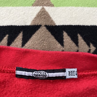 Vintage Marithe Francois Girbaud Sweatshirt Red Crewneck Pullover