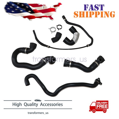 Radiator Coolant Water Hose Pipe Kit 6 Hoses for BMW 135i 335i 335xi