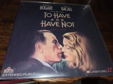 To Have and Have Not Laserdisc Extended Play