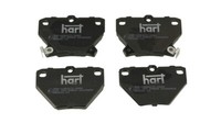Hart 223 159 Bremsbelagsatz, Scheibenbremse FüR Toyota