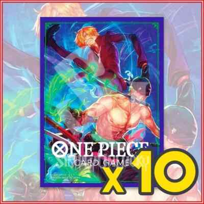#ad #ad ONE PIECE TCG: ZORO amp; SANJI 10 SLEEVES OFFICIAL BANDAI ASSORTMENT 5🔥 $5.00
