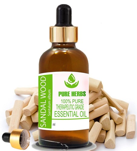 Pure Herbs Sandal Wood Santalum Album 100% Pure & Natural Essential Oil - Picture 6 of 51