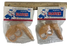 Pair of Sixth Finger Water  Gun 1960's Vintage New In Package