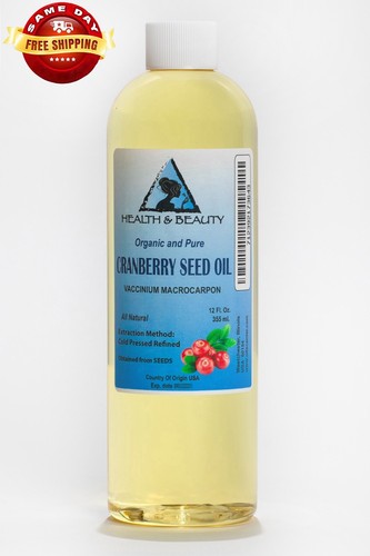 CRANBERRY SEED OIL REFINED ORGANIC by H&B Oils Center 100% COLD PRESSED 36 OZ - Picture 10 of 12