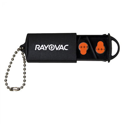 Rayovac Caddy Aufbewahrungsbox für Hörgerätebatterien Schlüsselring/Geldbeutel