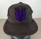 TRANSFORMERS DECEPTICONS UNIVERSAL STUDIOS FITTED BASEBALL HAT/CAP, THEME PARK