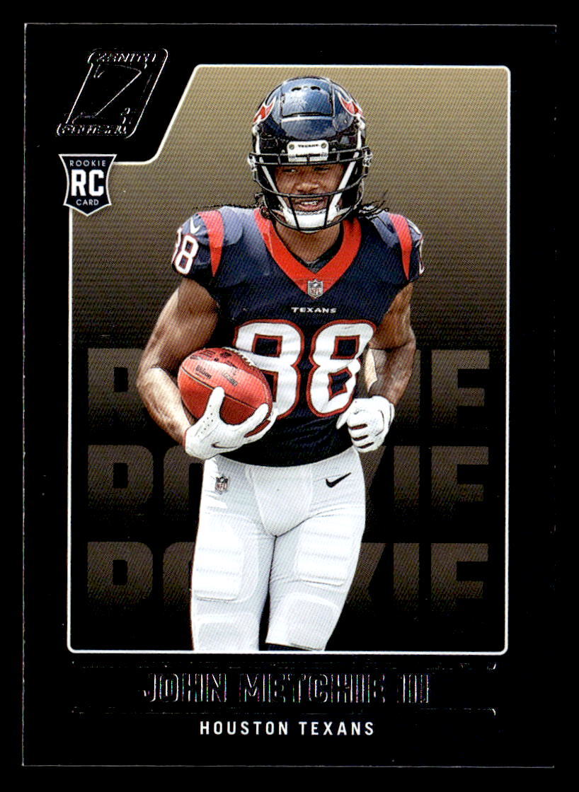 John Metchie III 2022 Zenith Rookie Card #117 Houston Texans