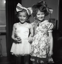 Black White Photo Smiling and Happy Friends  8x10 Reprint  A-19
