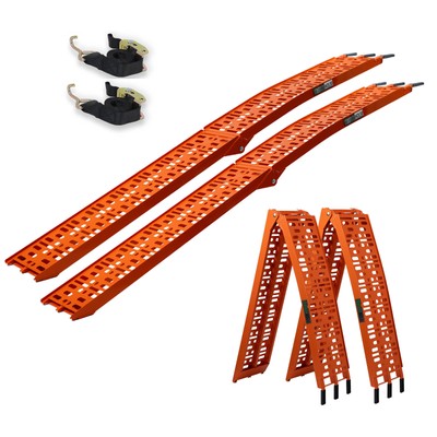 Auffahrrampe Verladerampe Rampe Alu 680 kg 228cm klappbar Motorradrampe 2 er Set