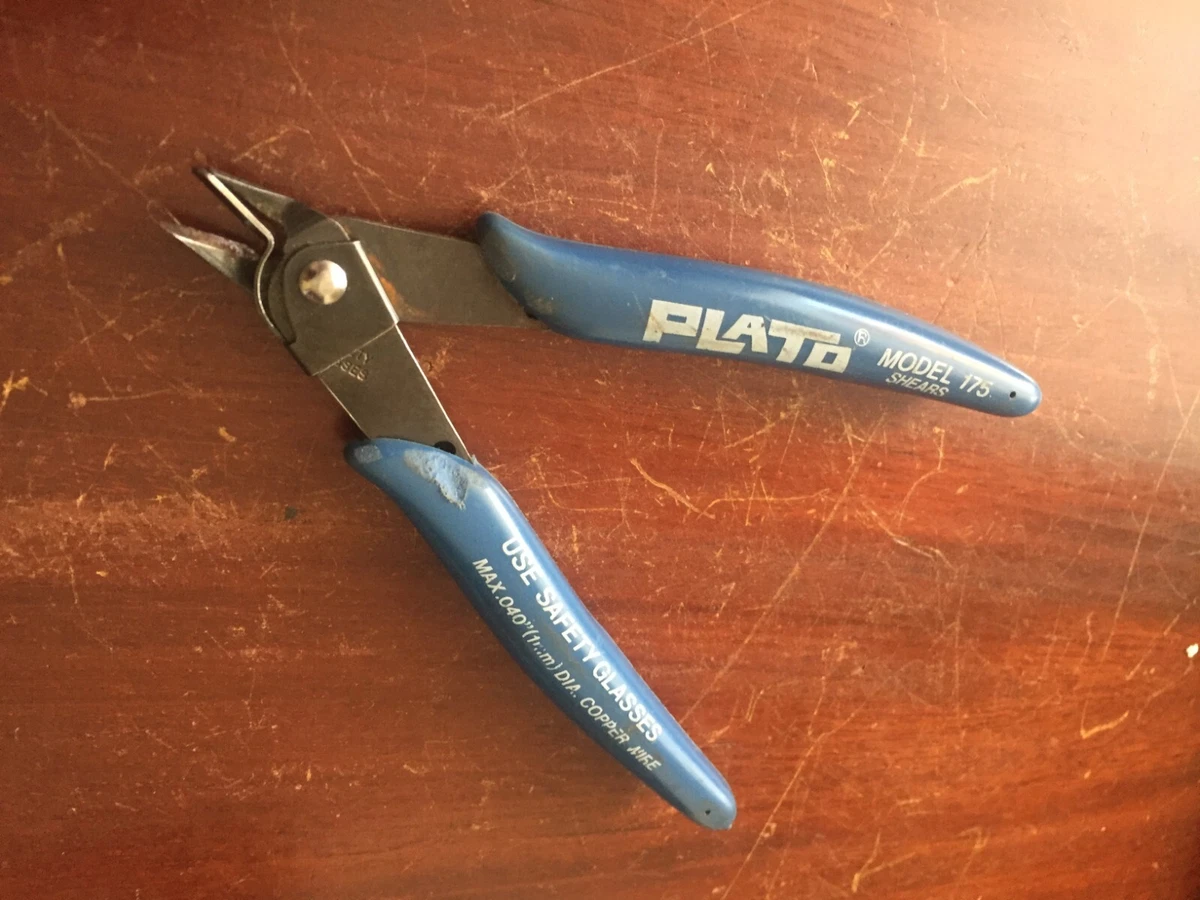 PLATO 175 Series Lead Cutter w Safety Guard Flush 5 1 8