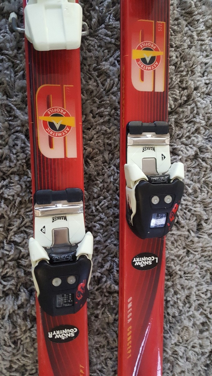 Dynastar 8.1 Asymmetrical Profile Skis with Marker Bindings Dynastar 8.1 Asymmetrical Profile Skis with Marker Bindings