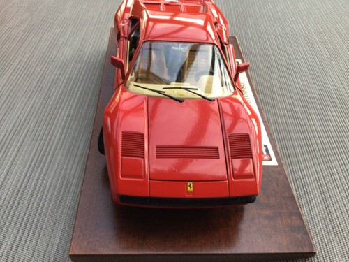 Ferrari GTO ,1984 , Burago auf Holz,Original Karton, Code 3527 - Bild 4 von 10