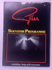 Ian Gillan Programme + Poster Deep Purple Original Double Trouble Tour 1981 #2