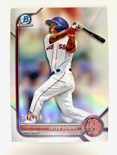 2022 Bowman Chrome Jeter Downs Chrome Refractor /499