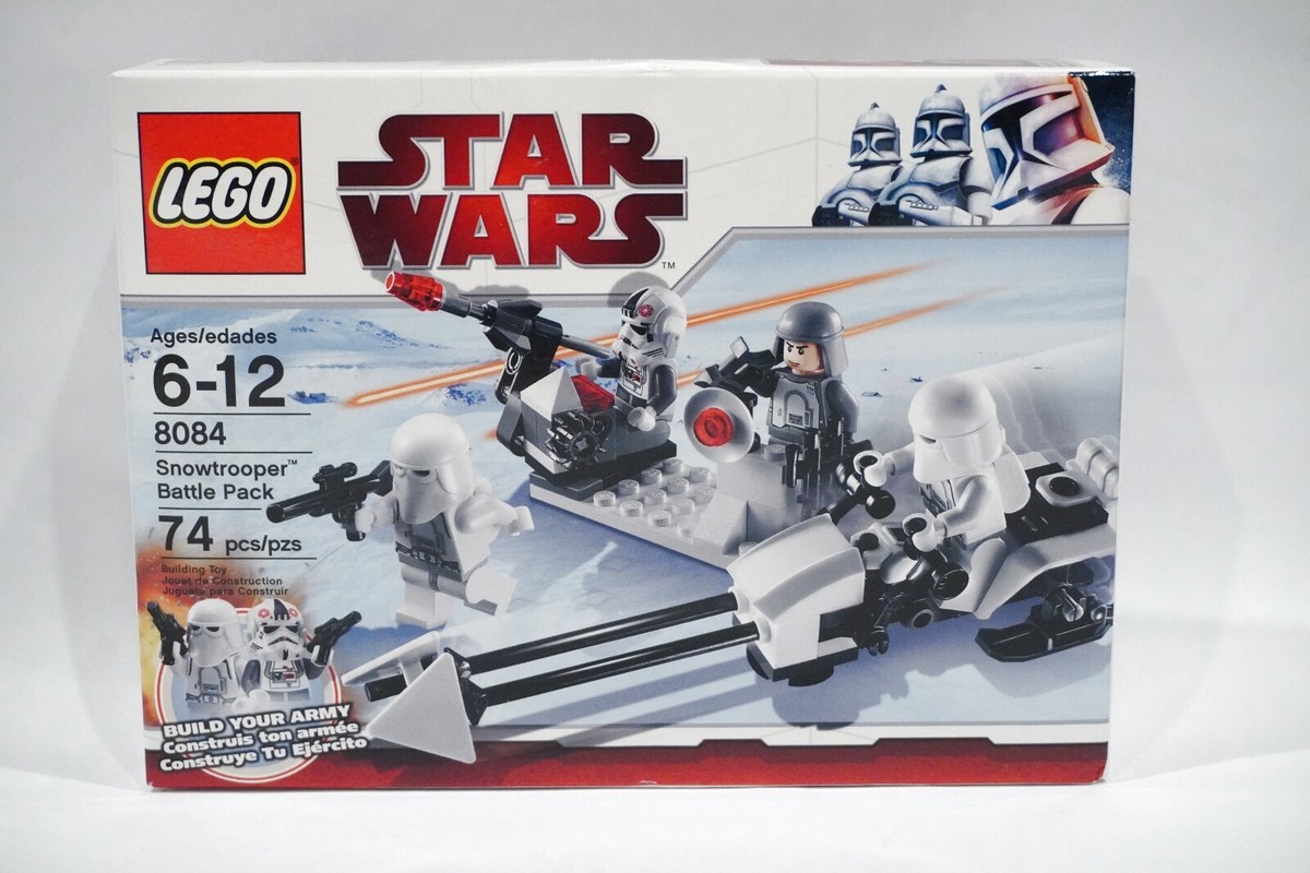 格闘技set Lego 8084 Star Wars Snowtrooper Battle Pack NEW FACTORY SEALED