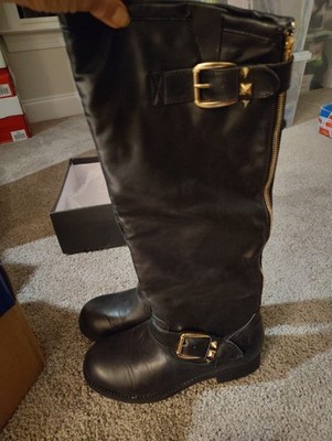Dash Black Over The Knee Boots