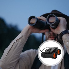 ABS Pocket Binocular for Hiking Theater Outdoor Viewing Black