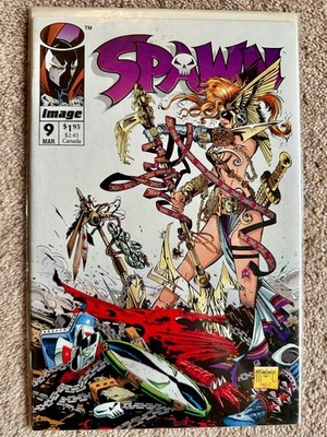 Spawn Comic Book, March 9 (1993), 1st Angela, Todd McFarlane, Neil Gaiman