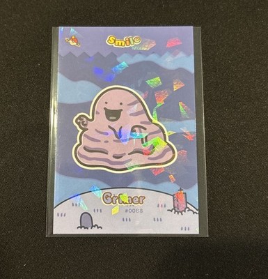 Limited Edition Full Art Rare Smile Grimer Pokemon Card Database #0088  