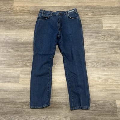 Vintage Dickies Jeans Mens 36x32 Blue Dark Wash Denim Carpenter Y2K Painter